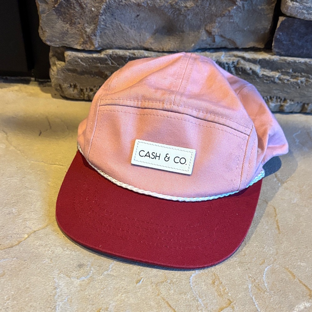 Pink and Red Kids Hat